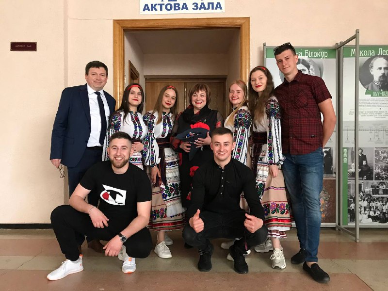 На свято завітав ректор університету Буяк Б.Б.